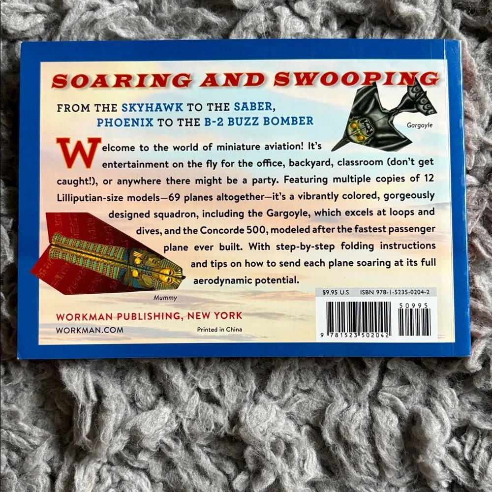 Pocket Flyers Paper Airplane Book - Picture 2 of 2